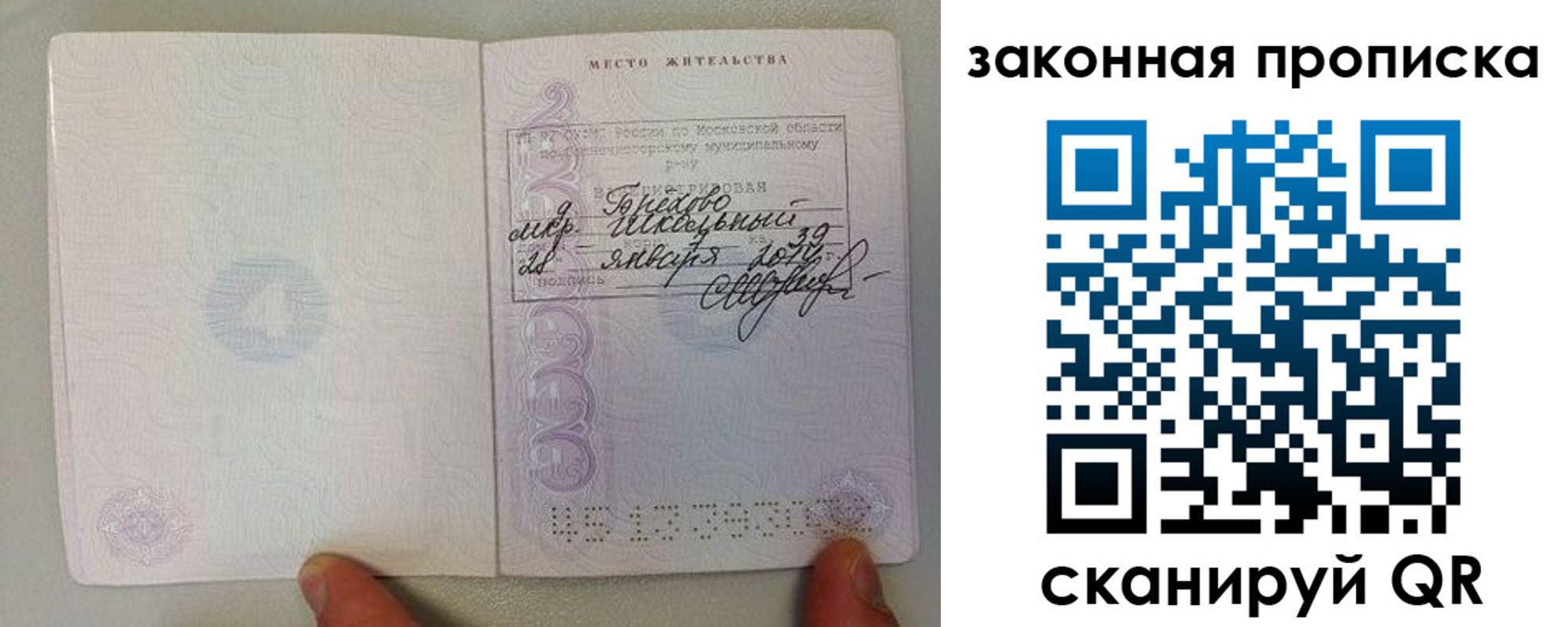прописка в Химках